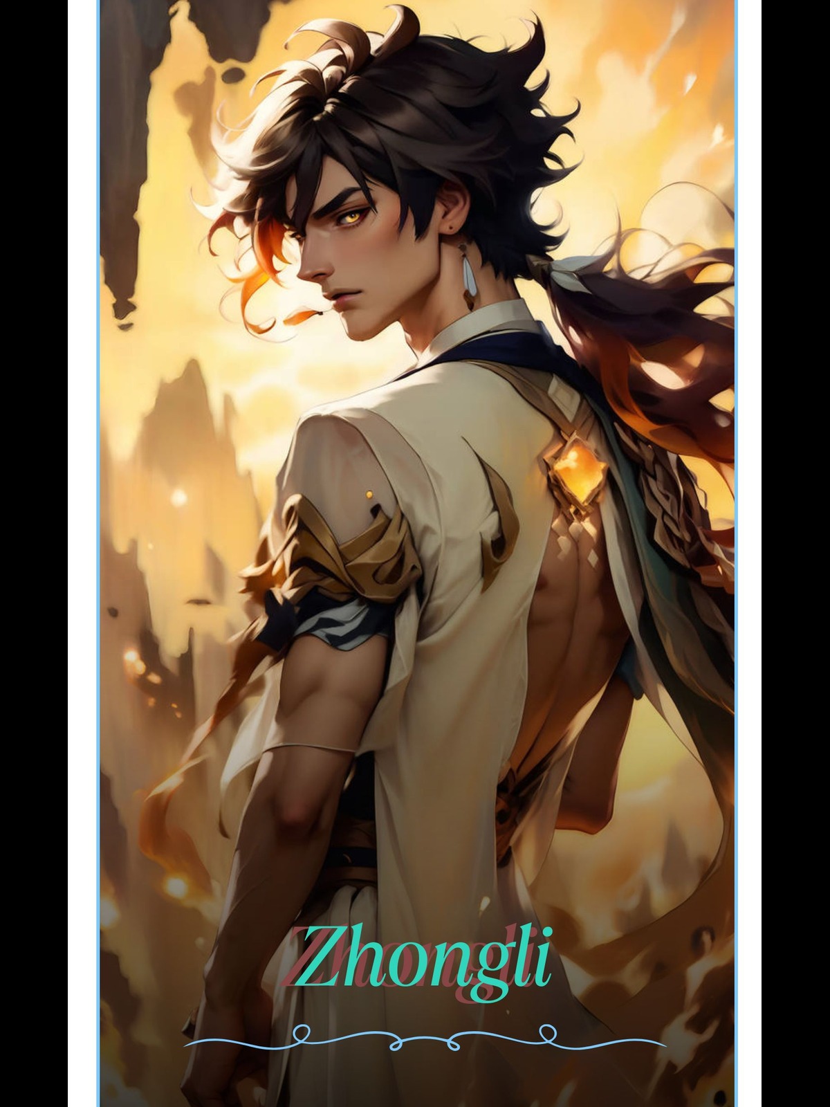 In Naruto as Zhongli